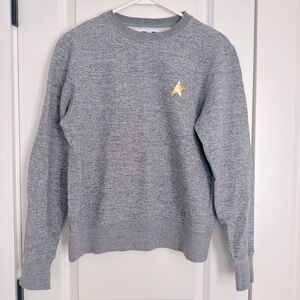 Golden Goose Star Collection Athena Logo Cotton Jersey Sweatshirt Women’s Size S